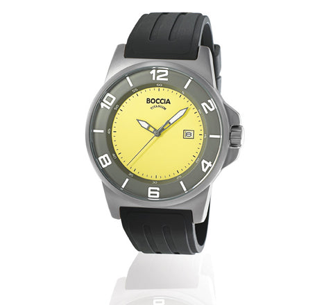 3745-01 Mens Boccia Titanium Watch