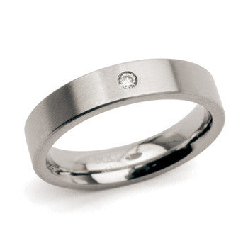 0108-01 Boccia Titanium Ring