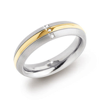 0131-04 Boccia Titanium Ring