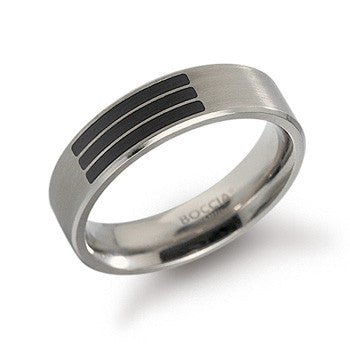 0101-16 Boccia Titanium Ring