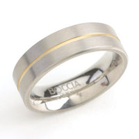 0101-03 Boccia Titanium Ring