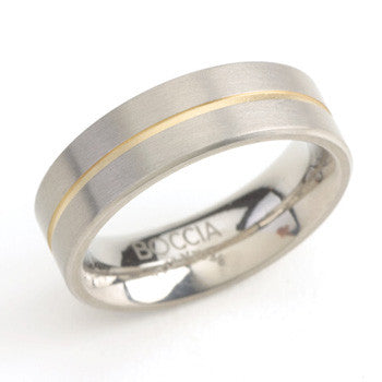 0101-03 Boccia Titanium Ring