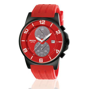 3777-24 Mens Boccia id. Titanium Watch