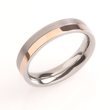 0129-07 Boccia Titanium Ring