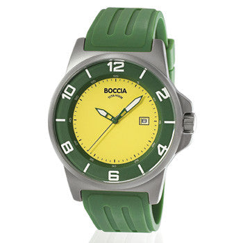 3535-16 Mens Boccia id. Titanium Watch