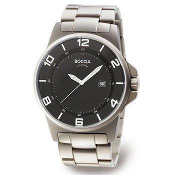 3535-44 Mens Boccia id. Titanium Watch