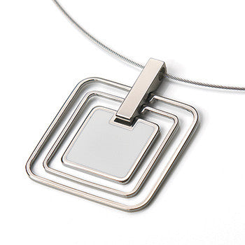 0772-02 Boccia Titanium Pendant  (choose chain separately)