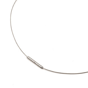 08014-02 Boccia Titanium Necklace