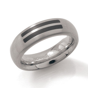 0101-18 Boccia Titanium Ring