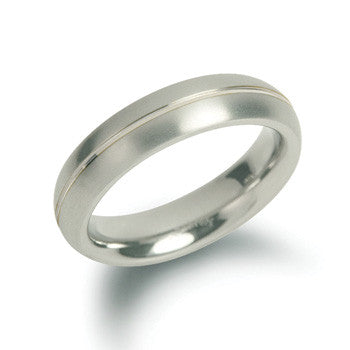 0130-01 Boccia Titanium Ring