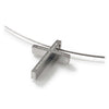 0714-03 Boccia Titanium Cross Pendant