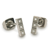 0548-02 Boccia Titanium Earrings