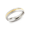 0131-02 Boccia Titanium Ring