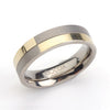 0101-10 Boccia Titanium Ring