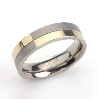 0101-10 Boccia Titanium Ring