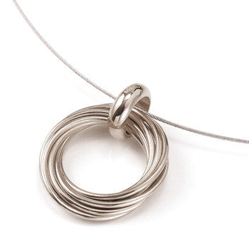 0736-01 Boccia Titanium Pendant