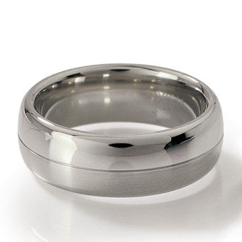 0114-01 Boccia Titanium Ring