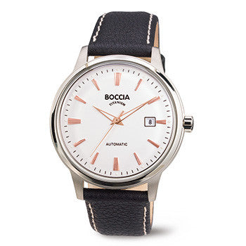3763-03 Mens Boccia Titanium Chronograph Watch