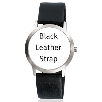 BRA16MML 16mm Black Leather Strap