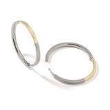 0516-02 Boccia Titanium Earrings