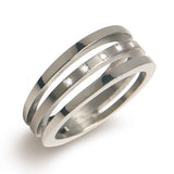 0128-03 Boccia Titanium Ring