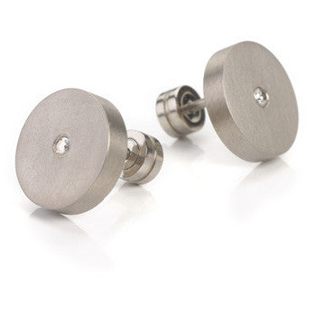 0501-01 Boccia Titanium Earrings