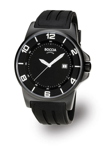 3777-27 Mens Boccia id. Titanium Watch