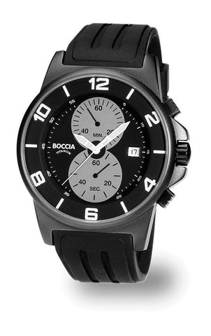 3536-01 Mens Boccia id. Titanium Watch